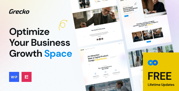 Grecko Multipurpose Business WordPress Theme with Clean Design v5.9
