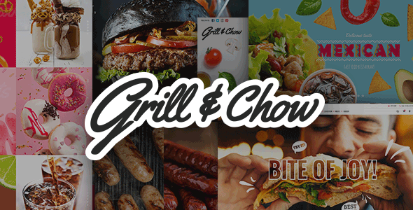 Grill and Chow Fast Food & Pizza Theme v1.5