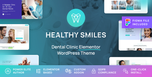 Healthy Smiles v1.1.4 - Dental WordPress Theme