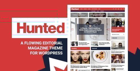 Hunted A Flowing Editorial Magazine Theme v8.0.7