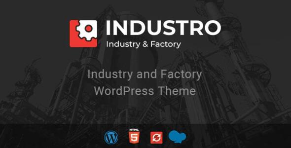 Industro Industry & Factory WordPress Theme v1.1.1