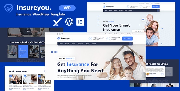 Insureyou Insurance WordPress Theme v1.0.0