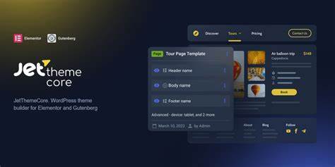 Jet Theme Core v2.2.2.1 - Elementor WordPress Plugin