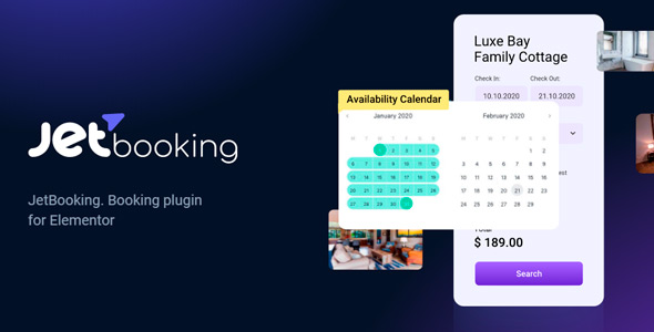 JetBooking v3.5.1 - Booking functionality for Elementor