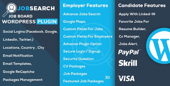 JobSearch v2.5.2 - WP Job Board WordPress Plugin