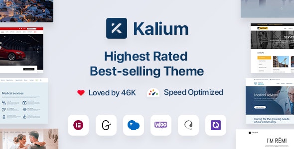 Kalium v3.16 - Creative Theme for Professionals