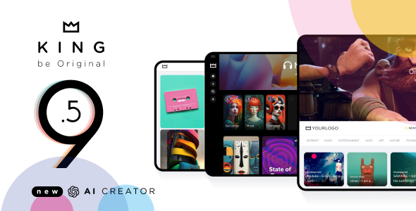 King WordPress Viral Magazine Theme v9.5.2