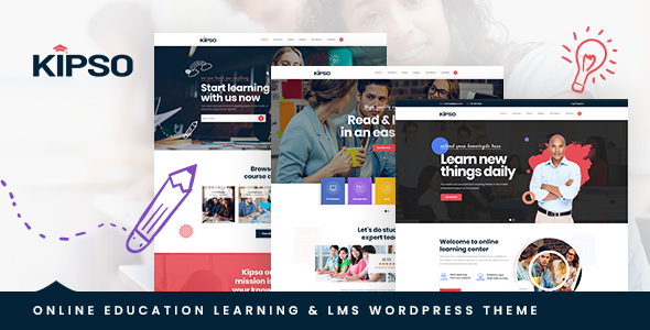 Kipso v1.2.7 - Education LMS WordPress Theme