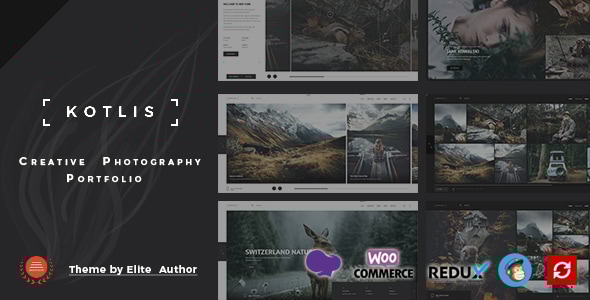 Kotlis v6.7.4 - Photography Portfolio WordPress Theme