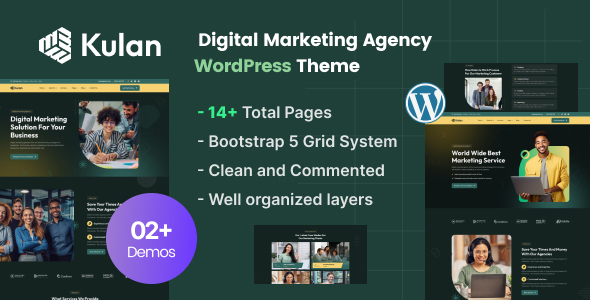 Kulan v1.0 - Digital Marketing Agency WordPress Theme