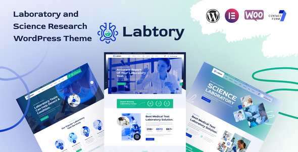 Labtory v1.0.4 - Laboratory and Science Research WordPress Theme