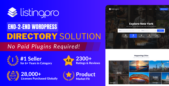 ListingPro v2.9.5 - WordPress Directory Theme