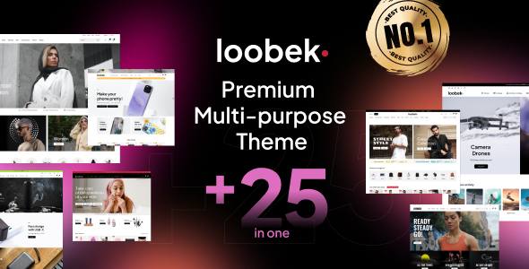 Loobek v1.2.4 - Elementor Multipurpose WooCommerce Theme