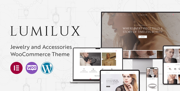 Lumilux v1.0 - Jewelry and Accessories WooCommerce Theme