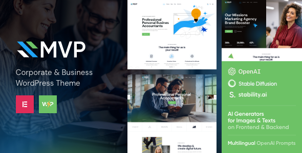 MVP Finance WordPress Theme v1.0