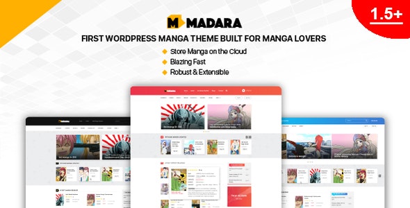 Madara WordPress Theme for Manga v1.7.4