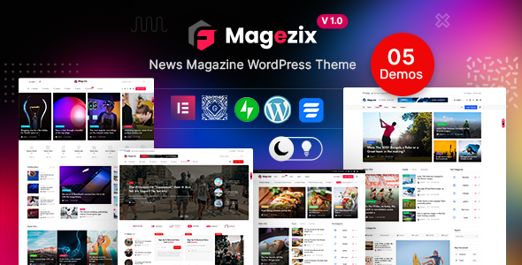 Magezix v1.0.6 - WordPress Newspaper Magazine Theme