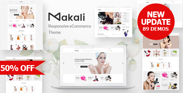 Makali v1.4.6 - Cosmetics & Beauty Theme