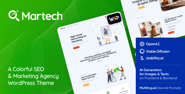 MarTech v1.2 - Marketing Agency WordPress Theme