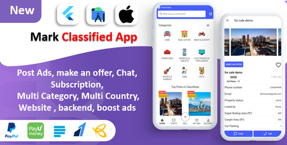 Mark Classified App v6.0 - Classified App