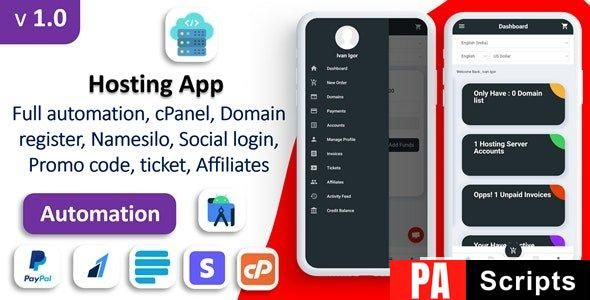 Markhost app v1.0 - Web Hosting Billing