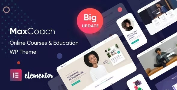 MaxCoach v2.9.2 - Online Courses &amp; Education WP Theme