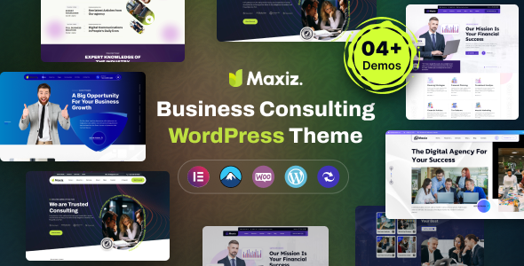 Maxiz v1.0 - Business Consulting WordPress Theme