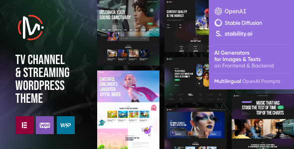 MediaFlex v1.2.0 - TV Channel & Streaming WordPress Theme