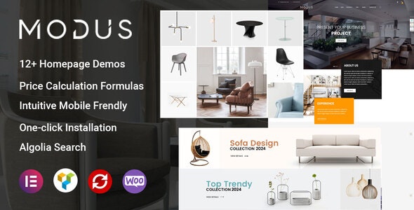 Modus v2.0.7 - Modern Furniture WooCommerce Theme