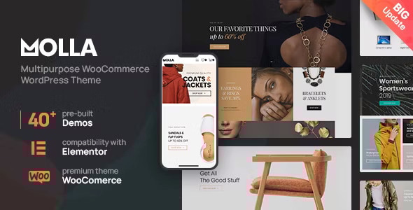 Molla v1.5.6 - Multi-Purpose WooCommerce Theme