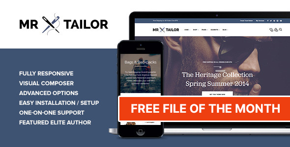 Mr.Tailor v5.4 - Responsive WooCommerce Theme