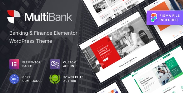 Multibank v1.1.1 - Business and Finance WordPress Theme