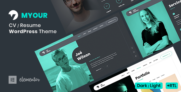 Myour Resume Theme v1.5.1