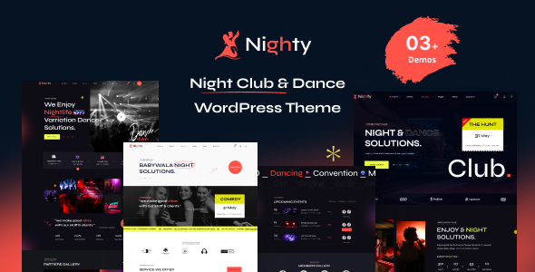 Nighty Night Club WordPress Theme v1.0.4