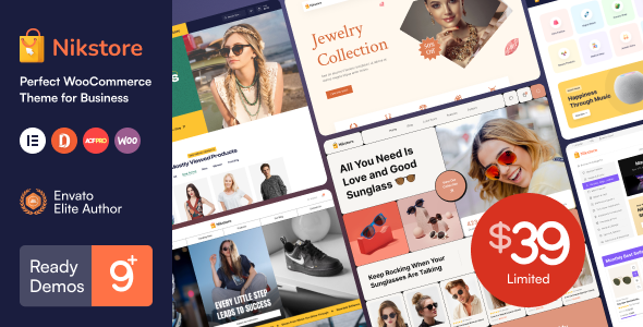 Nikstore Creative Multipurpose WooCommerce Theme v1.5