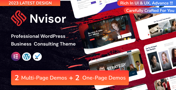 Nvisor Business Consulting WordPress v1.3.1