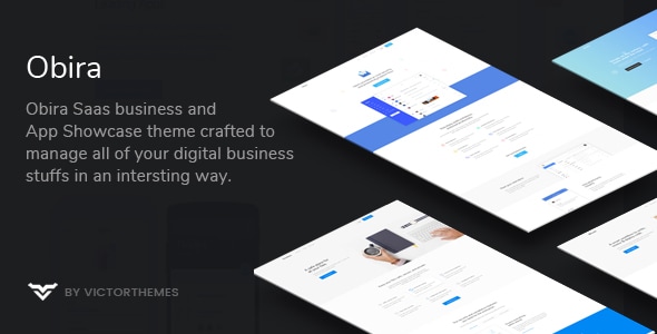 Obira v1.9.7 - SaaS Business & App Showcase WordPress Theme
