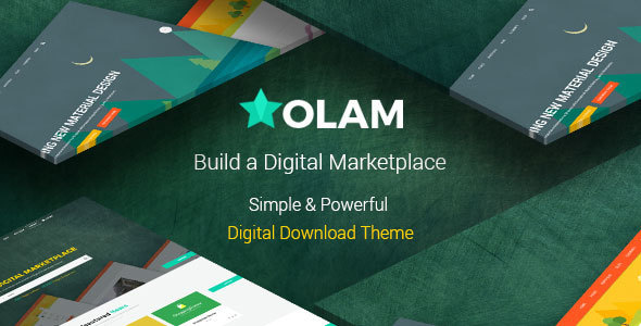 Olam v5.3.0 - WordPress Easy Digital Downloads Theme