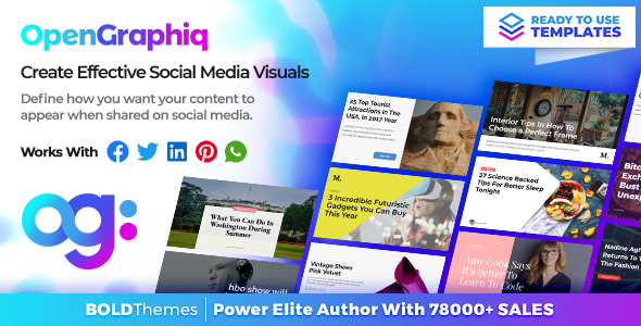 OpenGraphiq WordPress Social Image Generator v1.1.5