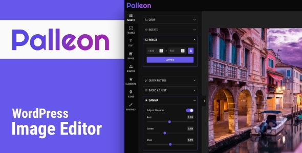 Palleon WordPress Image Editor v3.8.3
