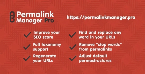 Permalink Manager Pro v2.4.4.3 - WordPress Plugin