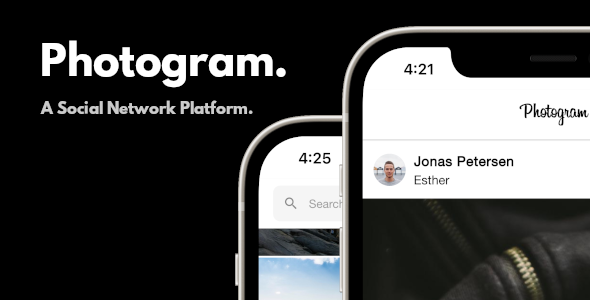 Photogram v3.0 - A simple, fun & creative photo sharing social network