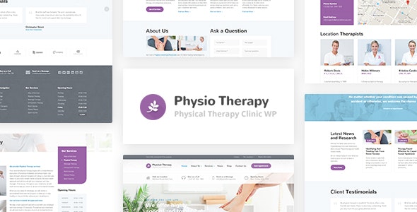 Physio v3.3.4 - Physical Therapy & Medical Clinic WP Theme