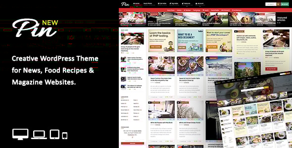 Pin - Pinterest Style / Personal Masonry Theme v6.9