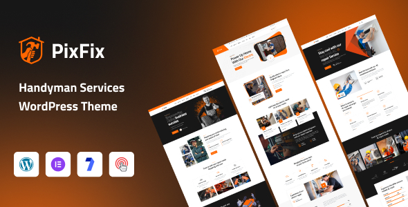PixFix - Handyman Services WordPress Theme v1.0
