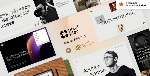 Pixelpiernyc - Creative Agency and Portolio WordPress Theme v2.0