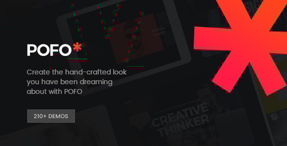 Pofo - Creative Portfolio and Blog WordPress Theme v2.1