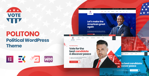 Politono Political Election Campaign WordPress Theme v2.4