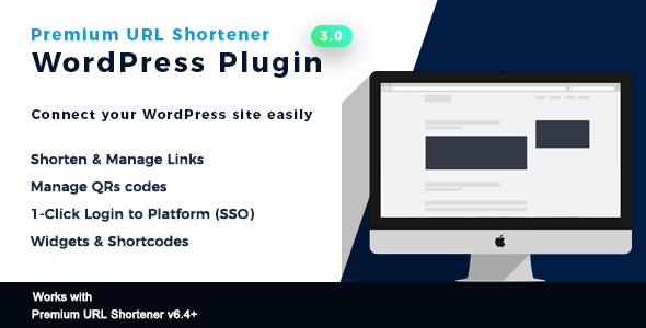 Premium URL Shortener WordPress Plugin v4.0