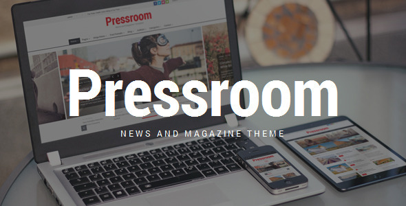 Pressroom News and Magazine WordPress Theme v6.3